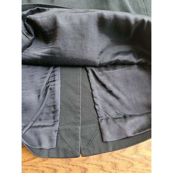 Lands' End Navy Blue Twill Sheath Dress Women's 8 Preppy Nautical Career Party - Picture 5 of 9